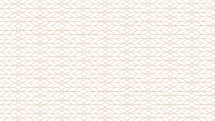 Fototapeta premium Beige and white abstract seamless pattern with white tracery decor