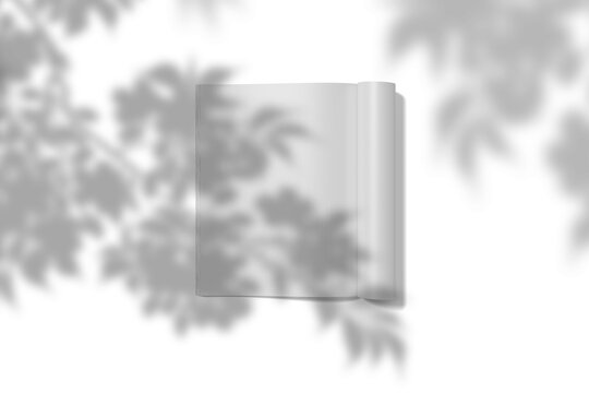 Magazine  illustration Mockup Png