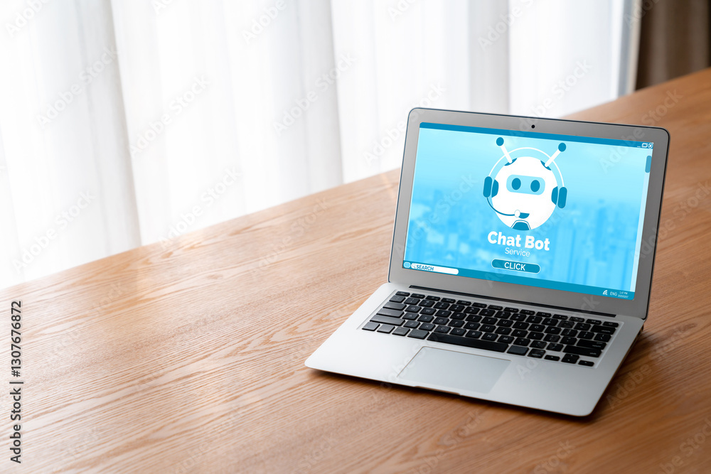 Poster chatbot software application for modish online business that automatically reply to customer questio