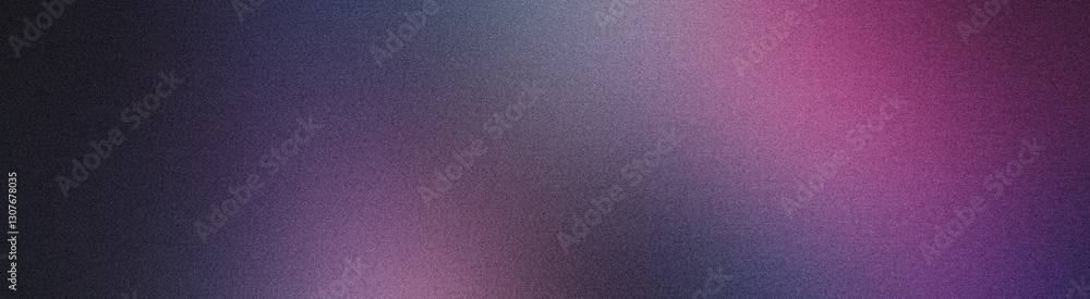 Aufkleber grainy gradient blending purple and pink hues, creating textured digital backdrop with soft color tr