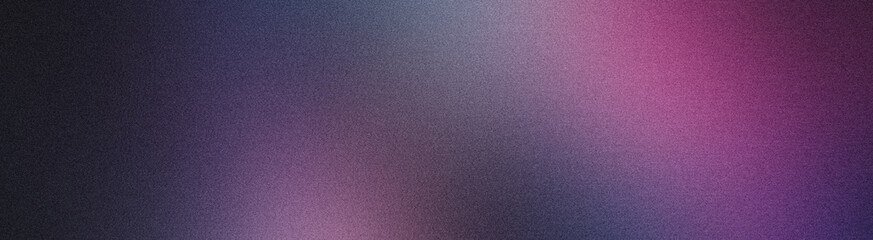 Fototapeta premium Grainy gradient blending purple and pink hues, creating textured digital backdrop with soft color transition