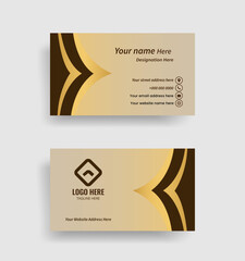 Business Card A professional minimalist business card design for your company. Attractive Business Card Template to High Quality Custom Cards.