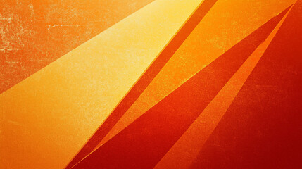 Abstract Geometric Design in Vibrant Orange and Yellow Tones