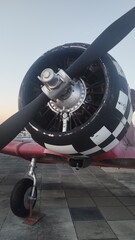 jet engine and propeller