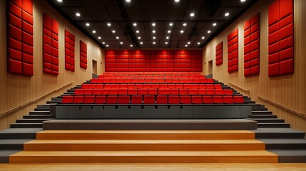 Scholarly exploration of acoustical architecture featuring sound absorbing panels reverberation control elements and spatial tuning for auditoriums and performance spaces