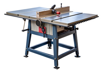 Professional Table Saw for Woodworking and Carpentry isolated on white background as transparent. PNG.AI GENERATED