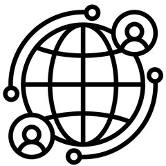 Global Connection Icon