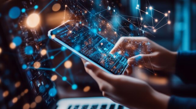 Technology today is all about the internet, data, and devices like smartphones and laptops. These advancements help us connect, gather information, and market our businesses in new ways.