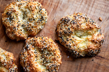 Cottage Cheese Everything Bagel