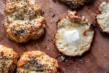 Cottage Cheese Everything Bagel