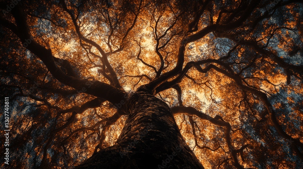 Poster technology is a web of connections that resembles the branches of a tree.