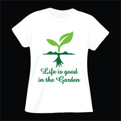 Gardening T-shirt Design, T Shirt,  Vector,  T Shirt Design.