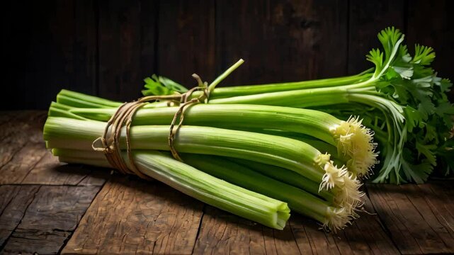zucchini on a wooden table