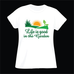 Gardening T-shirt Design, T Shirt,  Vector,  T Shirt Design.