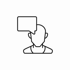 friend message icon sign vector