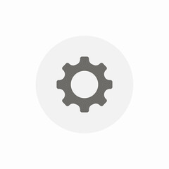 page settings icon sign vector