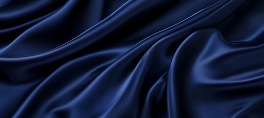 Obraz premium Deep Indigo Blue Matte Background with a Smooth and Rich Texture for an Elegant and Sophisticated Aesthetic Design