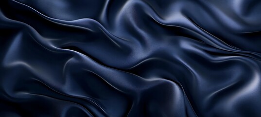 Obraz premium Deep Midnight Blue Background with a Rich Matte Texture, Creating a Dark and Elegant Aesthetic for Artistic Use