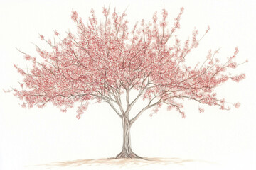 tree with pink flowers