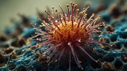 Obraz premium Healthcare workers battling a deadly virus