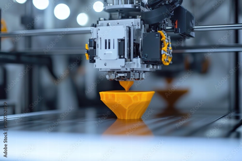 Poster printer producing science prototypes at a workshop