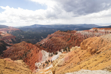 Colorful rock formations at Cedar Breaks National Monument, Utah