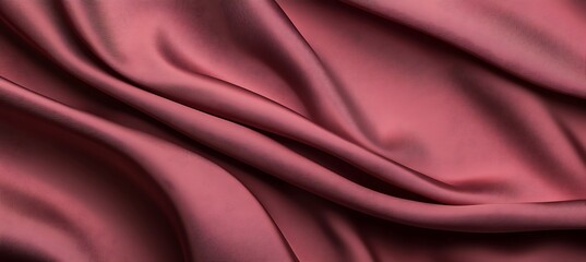 Obraz premium Monochromatic Deep Rose Background with Smooth Polished Texture and Minimal Shadows for a Clean and Elegant Visual Appeal