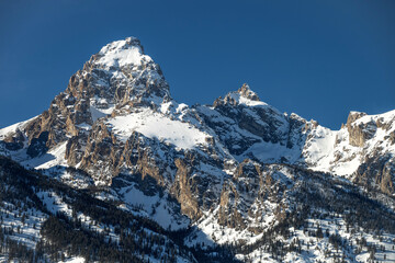 Teton winter; Grand Teton NP; Wyoming