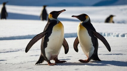 Fototapeta premium Icy Journey