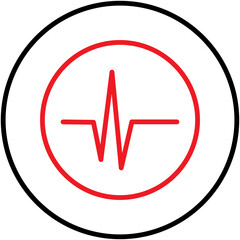 Obraz premium ecg signs