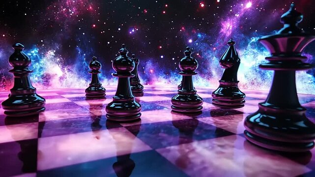 Cosmic Chess: A Galactic Strategy Game