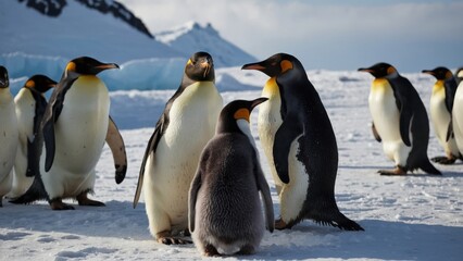 Fototapeta premium Antarctic Wanderer