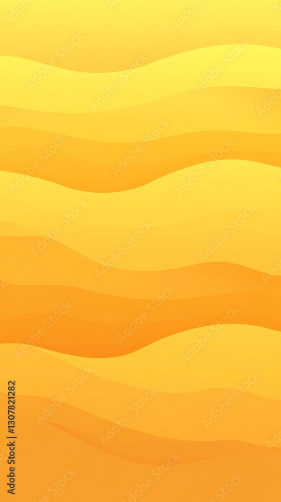 Poster beige to yellow gradient background featuring a smooth, blurred design in a vector style.