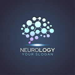 Neurology logo template