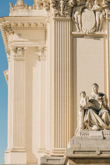 monuments, historical statues in the center of Rio de Janeiro.