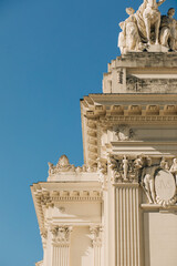 monuments, historical statues in the center of Rio de Janeiro.