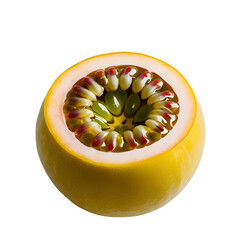 Fresh Passion Fruit Isolated 