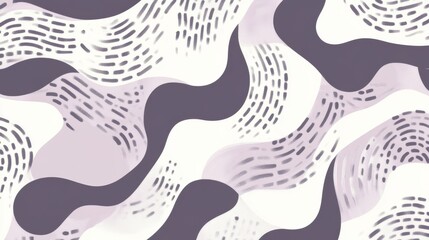 grey and white pattern featuring thick lines and simple organic shapes