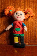Famous character from Swedish children book by Astrid Lindgren - Pippi Longstocking
