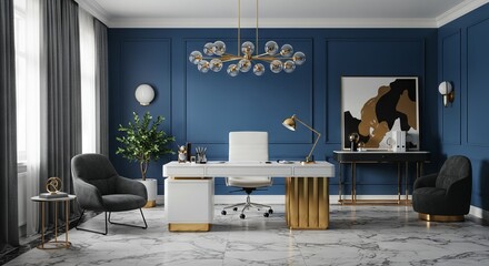 interior of a luxury offices 