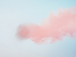 Fototapeta premium Dreamy Sparkling Fairy Dust Overlay: Magical, ethereal, subtle shimmer effect for design projects, 