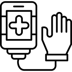 Transfusion Icon Vector Element