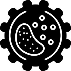 White Blood Cell Icon Vector Element