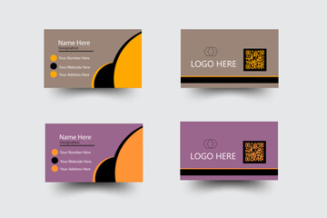 Modern Business card , Simple and clean design