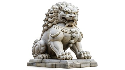 Stone Lion Statue