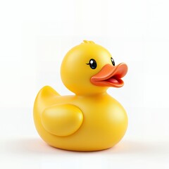 Adorable Yellow Rubber Ducky Toy Bath Time Fun Cute Cartoon Duckling