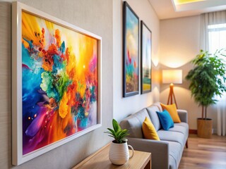 Abstract Art Print: Modern Gallery Wall Decor, Stylish Home Interior Design