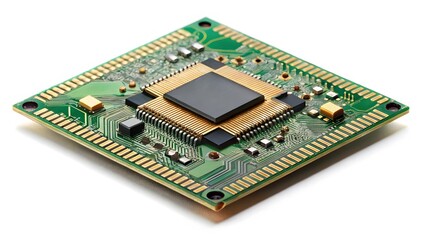 Microchip on Circuit Board