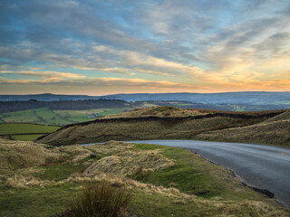 Fototapeta premium Arrival at the Nick of Pendle