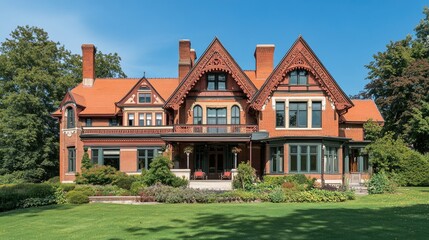 Architectural heritage site featuring a blend of different historical styles.